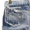 JUNGLE CAT made in Japan Flare denim pants 7 Wash blue jeans Women Used