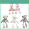 Weiches und kuscheliges Langohr-Hase-Bär-Plüschtier Perfekt für den Schlafkomfort von Babys!