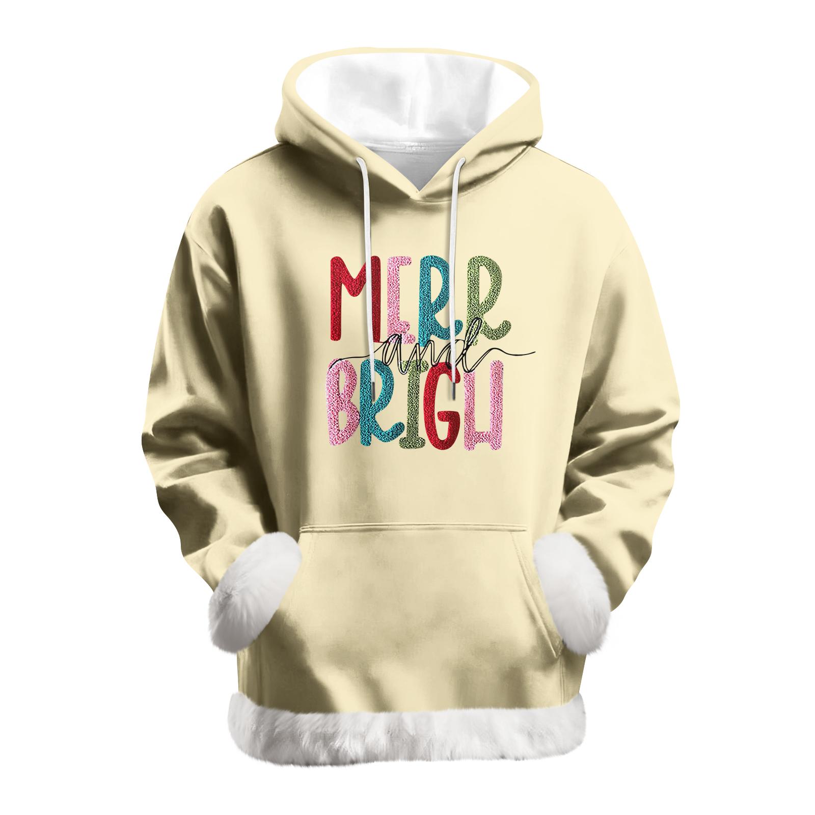 

Женская повседневная модная толстовка с капюшоном и длинным рукавом с принтом S