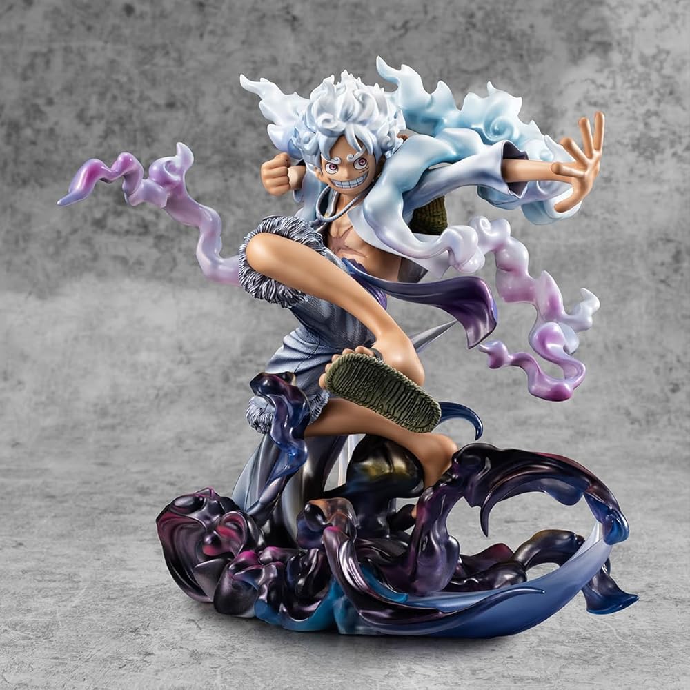 Megahouse One Piece WA-Maximum Gear Five Monkey D. Luffy Pirate Portrait Collector Figure