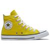 Converse Chuck Taylor All Star Round Toe Lace-up Non-Slip Abrasion Breathable High Top Espadrilles Women's Yellow