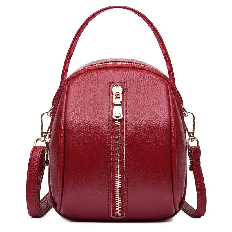 Leather Trend Women'S Shoulder Bag Casual Bag Lightweight Portable Fashion Shopping Bag Waterproof Women'S Bag