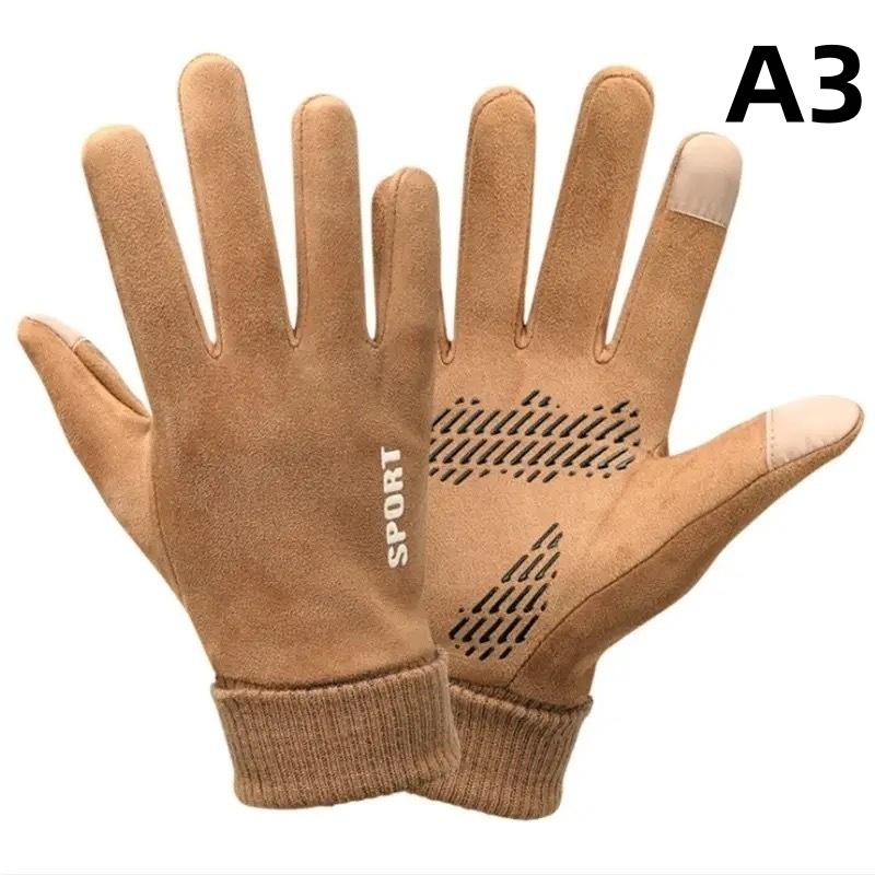 

Осень Зима Уличные Велосипедные Перчатки Тренажерный Зал Фитнес Спорт Бег Теплые Сенсорные Нескользящие Перчатки Мотоциклетные Перчатки Мужские