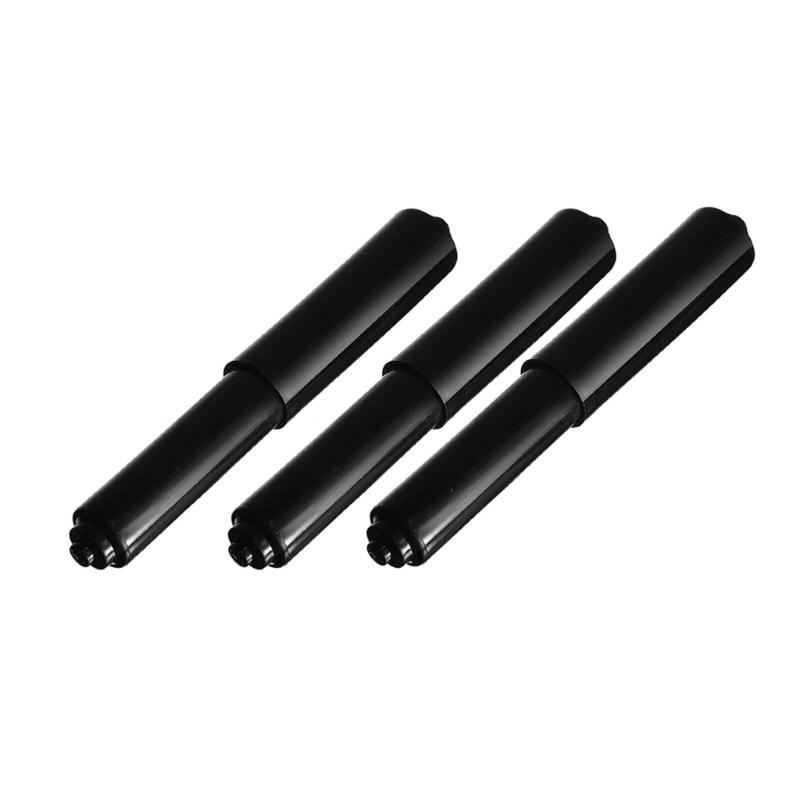 (Pack of 3) Bathroom Paper Holder Roller Space Saving and Reliable Telescopic Rollers Replacement Durable and Convenient