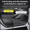 For Changan X5 Plus 2024-2025 4PCS Car Door Anti-Kick Pad Carbon Fiber Protection Sticker Anti Dirt Mat Interior Accessories