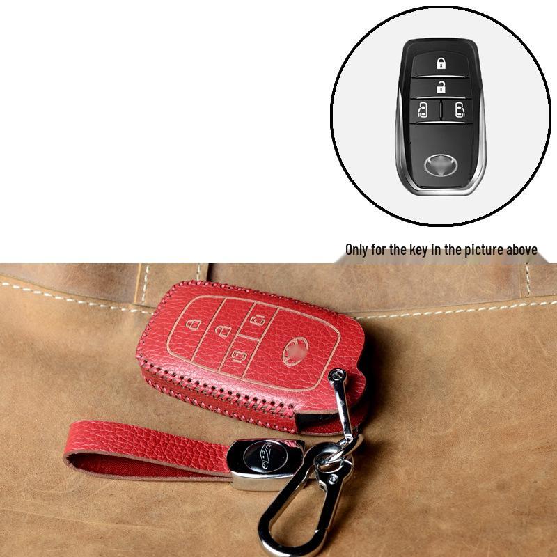 Key Case Keychain for Toyota Crown, Levin, Corolla, RAV4, C-HR, Camry, Vellfire, Sienna