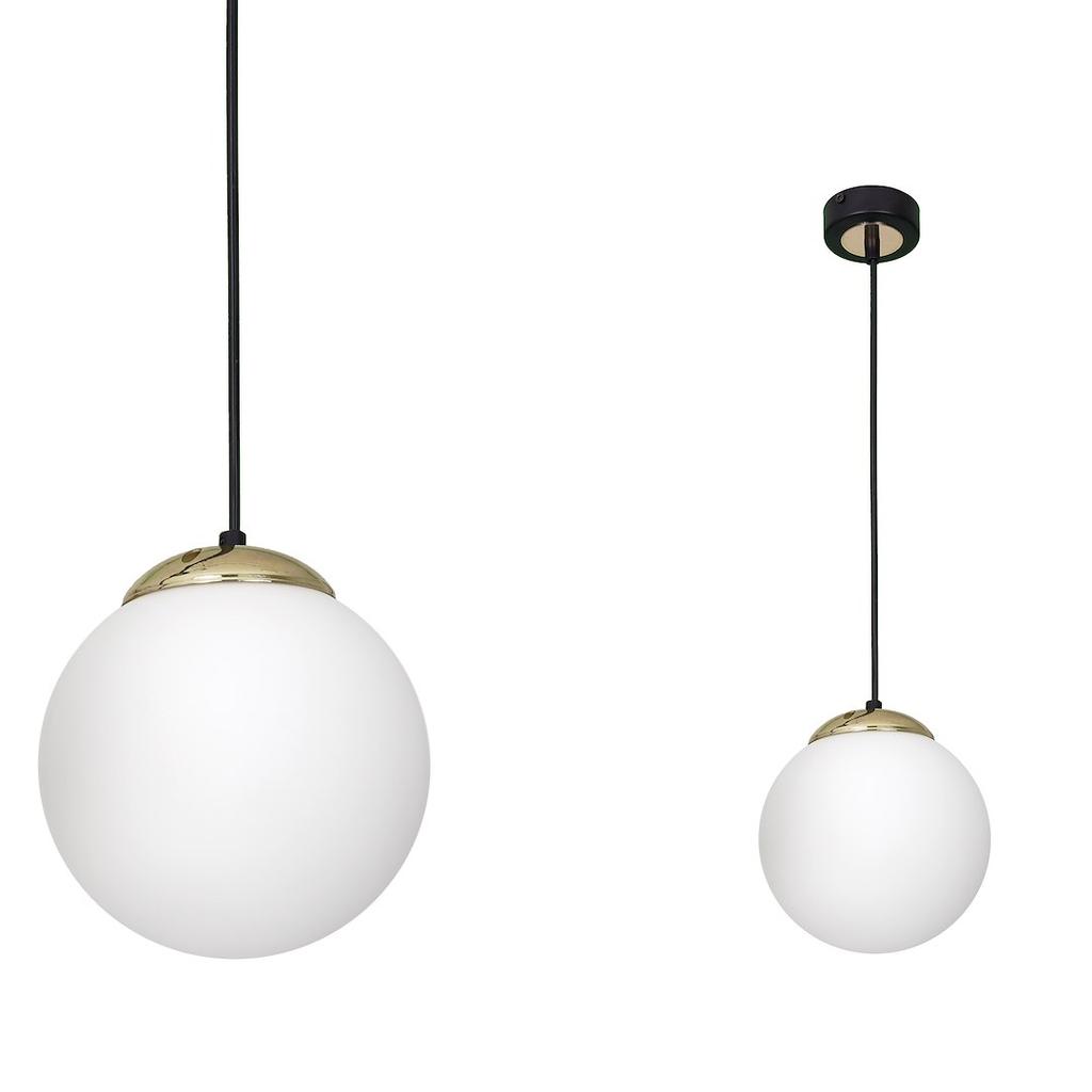 Lampa Wisząca Sparta 1 E27 Czarny Milagro Mlp6495