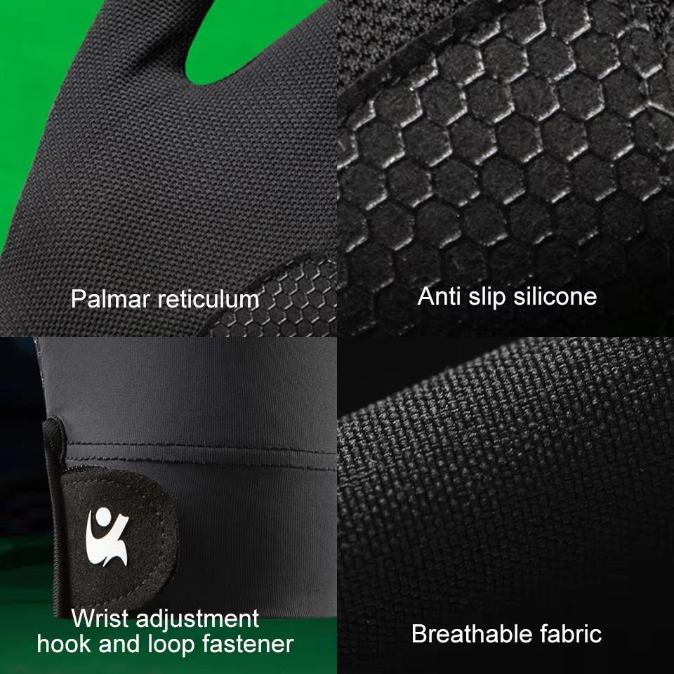 Loogeel 1Pcs Open Finger Billiard Gloves Breathable Snooker Pool Gloves Three Fingers Non-Slip Sports