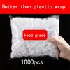 Food Grade Plastic Wrap Cover Disposable Household Plastic Wrap Cover With Elastic Mouth Bowl Cover Premium Durable