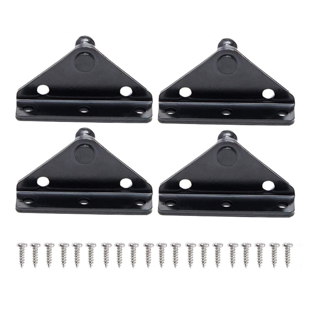 10MM Ball Stud Mounting Bracket for Universal Gas Spring Struts Lift Support Shock Prop Steel  2 Pack 4 Pack