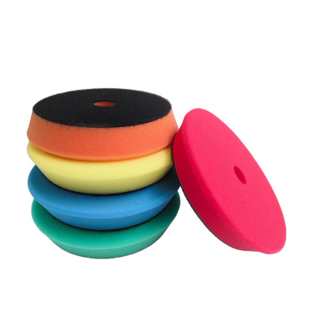 5/6 Inch Bevel Flat Sponge Polishing Pad for DA Machine - Car Beauty Polishing Wheel