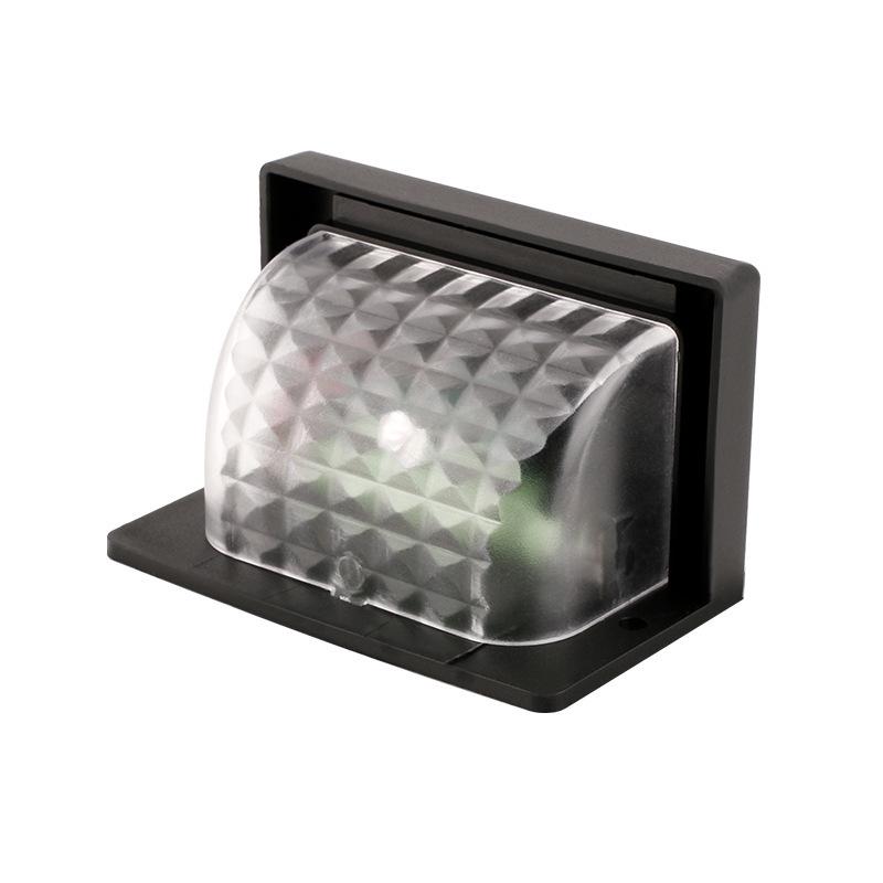 Waterproof Solar Outdoor Wall & Stair Lamp - Decorative Light for Fences, Railings, and Garden