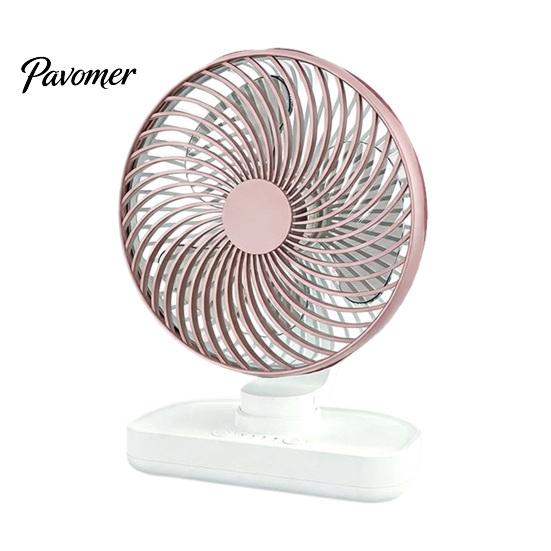 Small Table Fan Portable Desk Fan, Air Circulating 3 Speed Quiet Personal Electric Cooling Adjustable Tilt Head for Office Dorm Kitchen