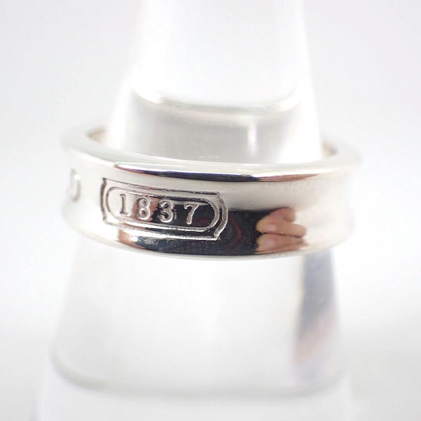 [Used] TIFFANY 925 1837 Ring / Size 16 / J87-6