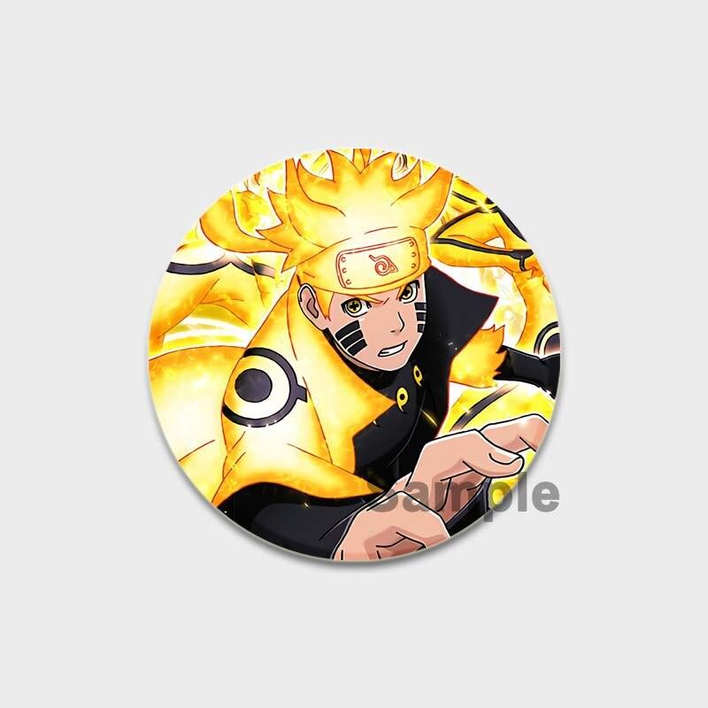 58MM 58mm Anime Figur Pins Cosplay Tegneserie Blikkmerker Manga Perifer mote Smykker Tilbehør Vifter Gaver Klesveske Dekor