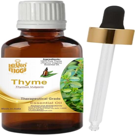 Levenmooi Thyme (Thymus vulgaris) Pure & Natural Therapeutic Grade Essential Oil Glass