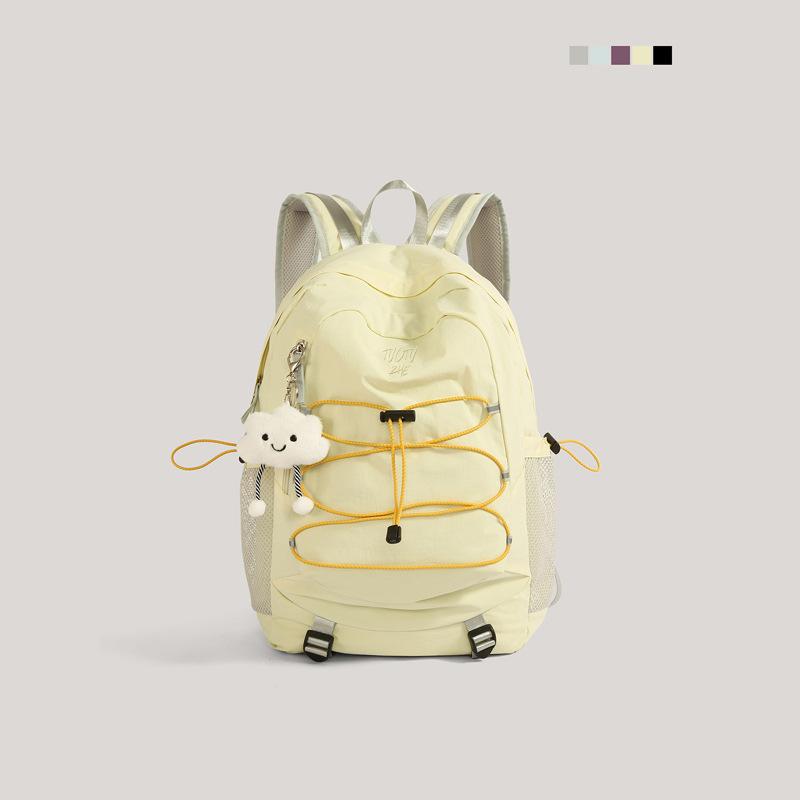 Schoolbag Outdoor Hiking Hiking Bag High School Student School Bag Boys Backpack Large Capacity Travel Bag Women's Commuter Backpack