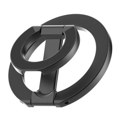 Double-Sided Magnetic Mobile Phone Ring Holder Finger Ring Magnetic Holder Strong Magnet Bracket 360 Degree Rotation Stand