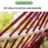 A1R Outdoor Double Hammock - Detachable, Washable, Anti-Rollover Adult & Child Swing for Camping