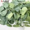 American Simulated Plant Berry Eucalyptus Leaves Rattan Wedding Decoration
