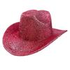 New Party Sequined Jazz Hat Western Cowboy Hat European And American Stage Performance Hat Colorful Top Hat