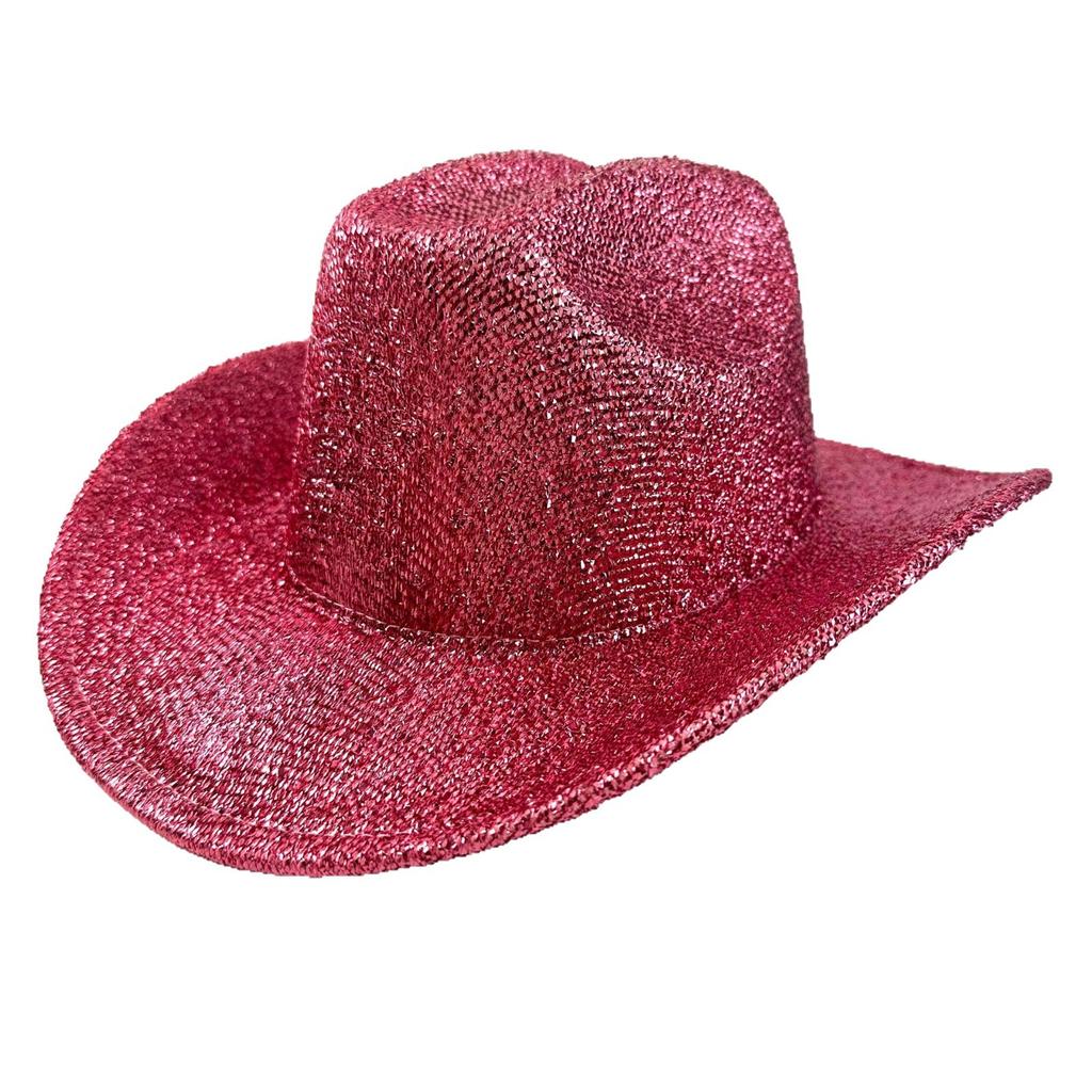 New Party Sequined Jazz Hat Western Cowboy Hat European And American Stage Performance Hat Colorful Top Hat