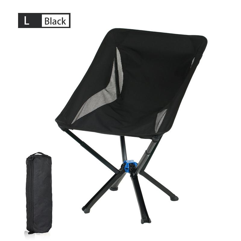 Small Portable Folding Durable Material Camping Chair Ideal for Bedroom Outdoor Backpacking Picnic Travel One Button Quick Open