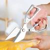 Kitchen Scissors - Multi-functional Stainless Steel Household Scissors - Special Scissors for Killing Chickens and Fish - Large Scissors