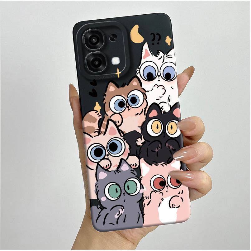 New Casing For Oppo A6 Pro 5G 4G CPH2781 CPH2799 Case Aesthetic Pretty Butterfly Flowers Soft Silicone Shockproof Back Cover