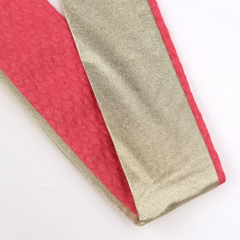 [Kyoto Kimono Yuzen] Layered Collar, Pure Silk, Raised Pattern with Silver Thread, for Coming-of-Age Ceremony, Furisode, Graduation Ceremony, Hakama,