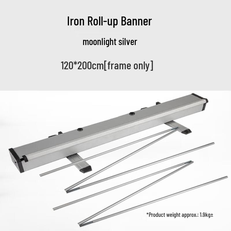 HANDUNYOU 120x200 см Серебряный Сворачивающийся Стенд для Выставки
