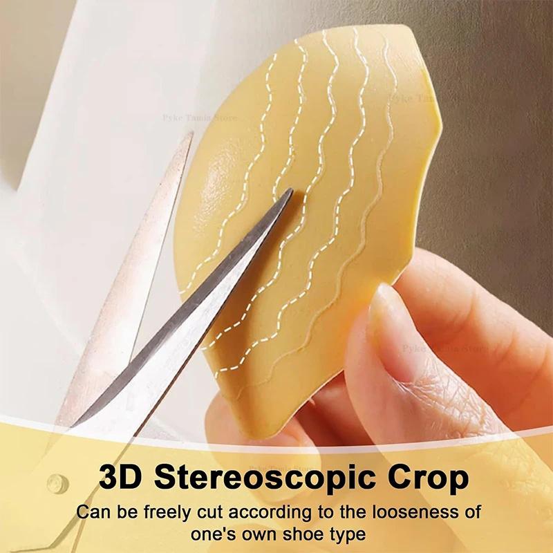 Anti-Slip Sponge Forefoot Insole Adjustable Shoe Size Toe Pad Forefoot Cushioning Pad To Relieve Pai Women'S High-Top Insole