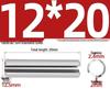 304 Stainless Steel Slotted Spring Pin, Cylindrical Shaft Pin, Locating and Hollow Pin (M5-M12)