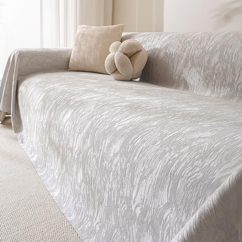 

Премиальное покрывало для дивана, универсальное для всех сезонов, новинка 2025 года, в стиле ваби-саби, ветрозащитное, устойчивое к царапинам от кошек, с полным покрытием, нескользящее одеяло для дивана 180*230cm