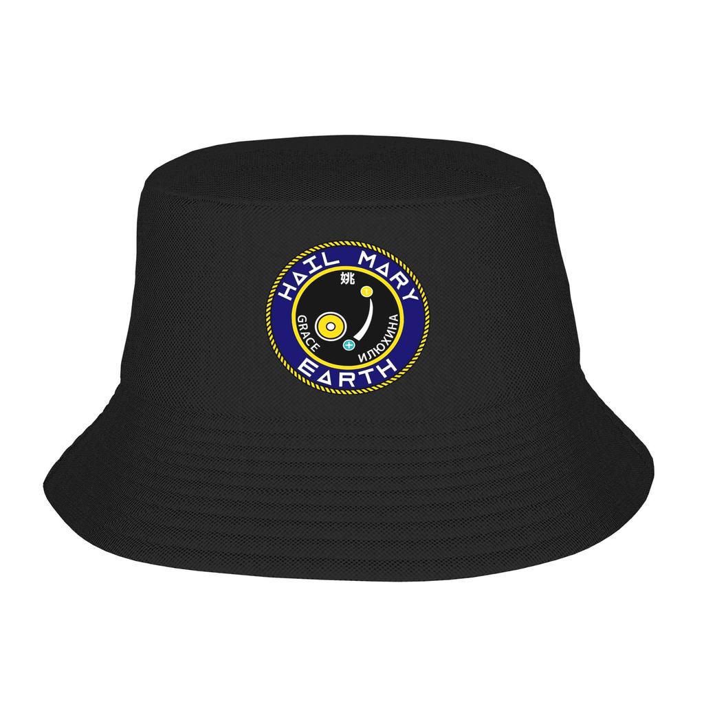 Project Hail Mary Amaze SciFi Bookish Andy Weir Fan Bucket Hat Summer Casual FisherUnisex Hats Unisex Soft Fold Vacation Caps