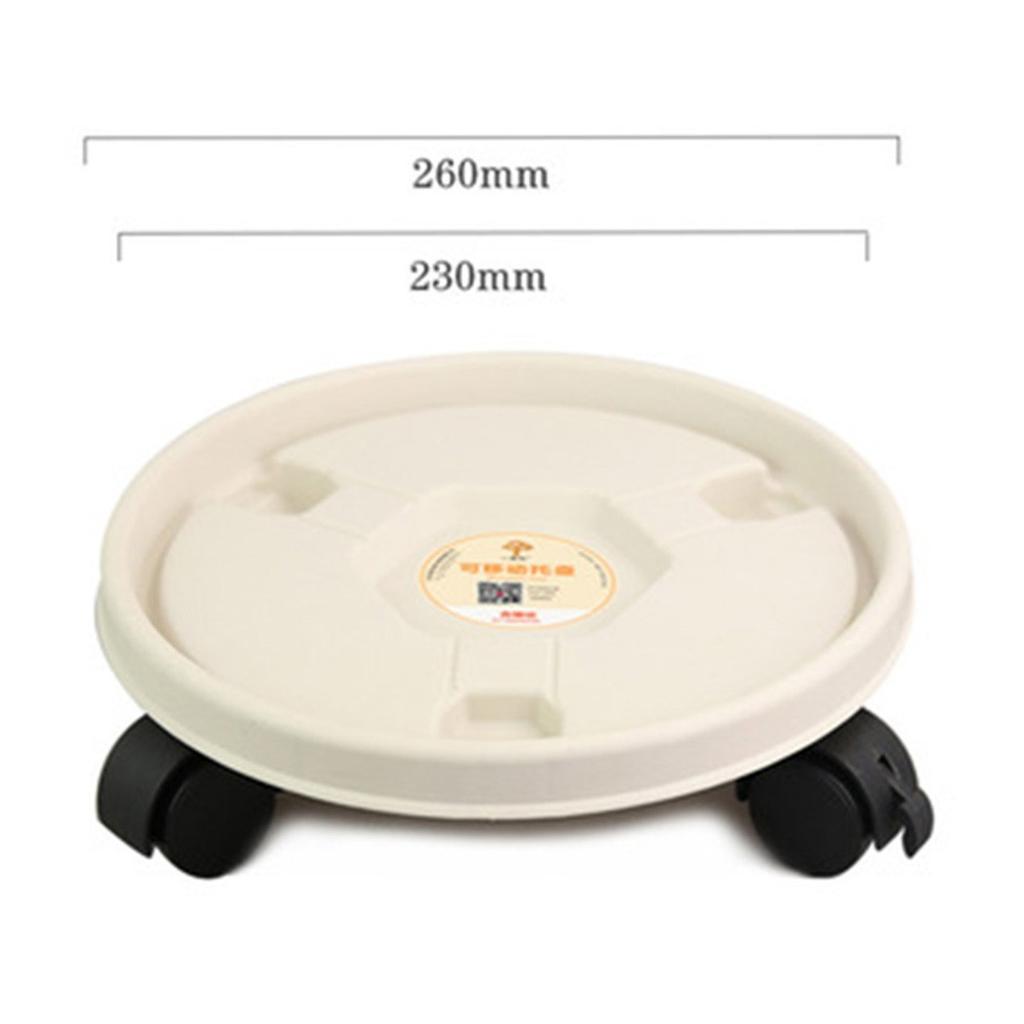 Reliable Flowerpot Base with Degree Rotating Wheels for Easy Positioning