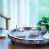 1/2/3Pcs Glass Candle Holder Cup for Wedding Decoration, Clear Glass Tealight Candlestick Wedding Party Dining Room Decorations