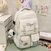 School bag high value high school student Korean ins sweet sister two-piece back