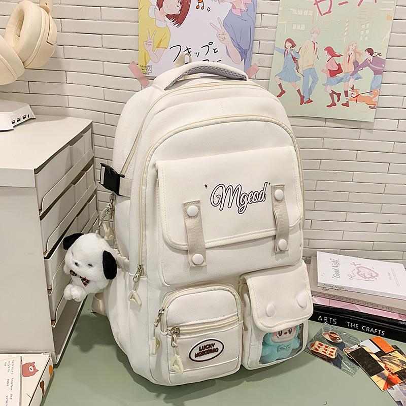 School bag high value high school student Korean ins sweet sister two-piece back