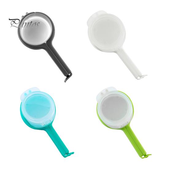 

4 шт. многоразовых зажимов для пакетов с застежкой и носиком для заливки, зажимы для хранения продуктов, зажимы для закусок, чипсов из злаков, герметичная конструкция, эффективная 4pcs