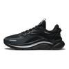 Li Ning Flow Cloud Fabric Reflective Trendy Sports Shock Absorption Non-Slip Wear-Resistant Low-Top Casual Shoes Men sneaker Black AGLS007-1