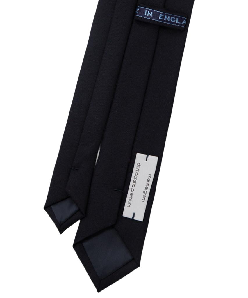 MANNERGRAM Scabal Navy Slim Tie 6.5Cm Blade