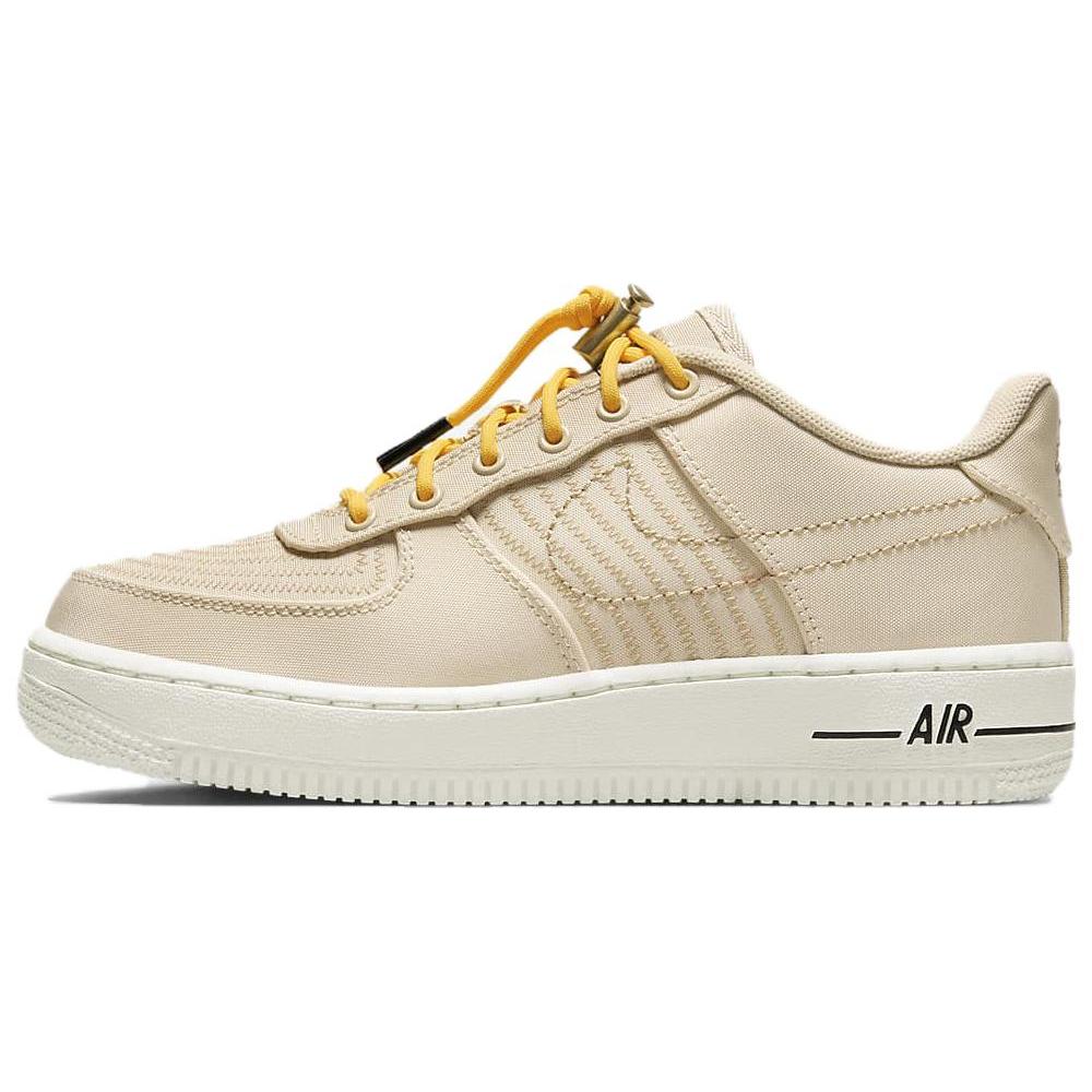 New Nike Air Force 1 LV8 3 GS 'Sanddrift Citron Pulse' DV1622-100