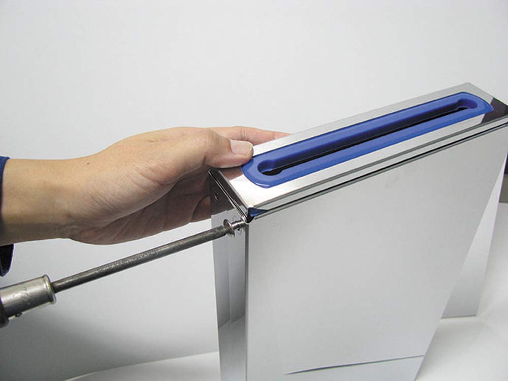 kanda KD Knife Stainless 2 Made in Tsubame Nail Partition Board Hygienic 134151 Stand, Steel, Tiers, Large, Japan, Sanjo, Type, Included, Knife,