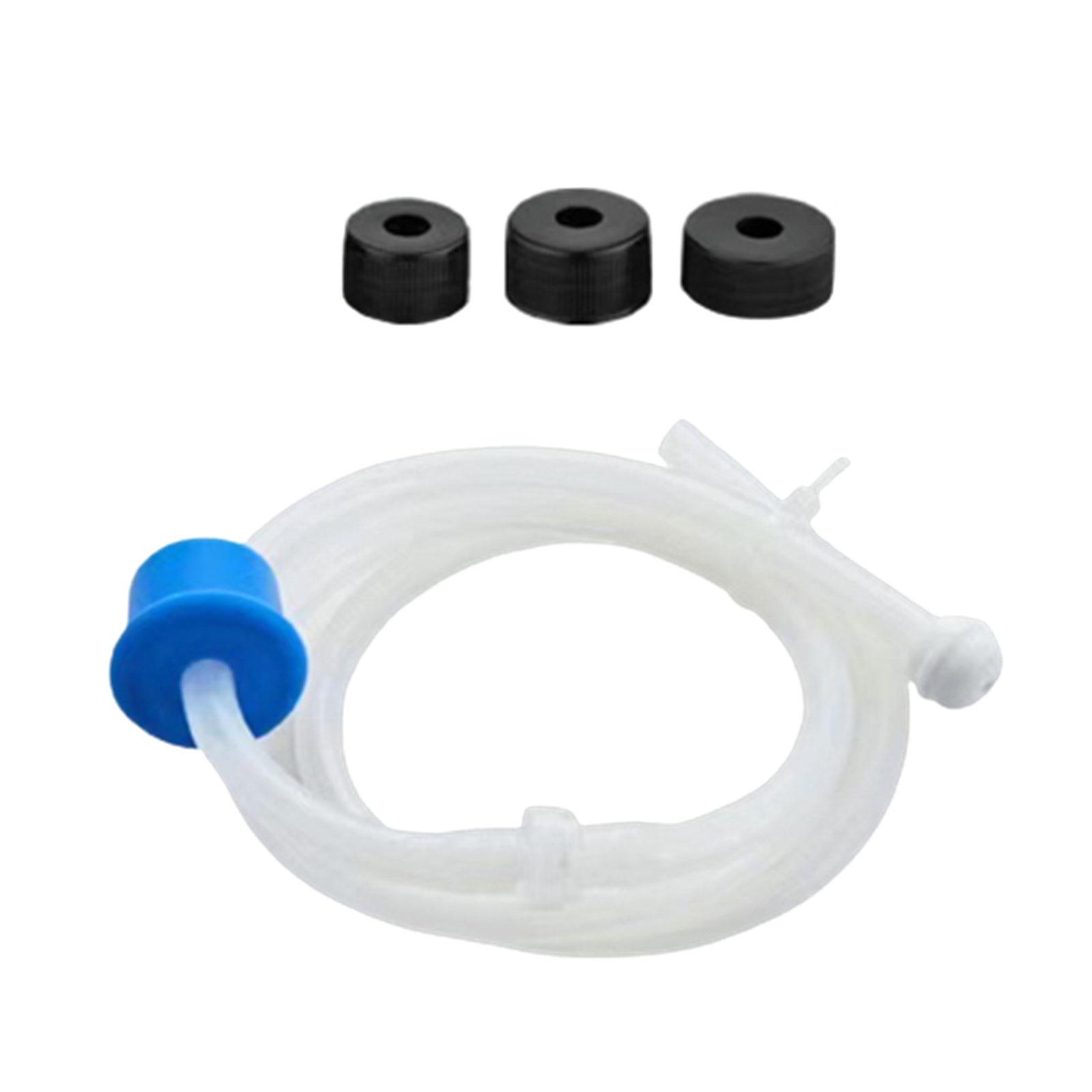 

Удобный кухонный дозатор для мыла, бутылка-помпа, дозатор для средства для мытья посуды с гибким силиконовым длинным шлангом для легкого использования D