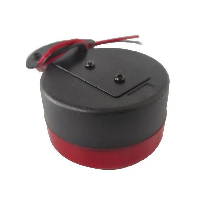 QT04 12V Reversing Buzzer with Red Light for Small Vehicles
