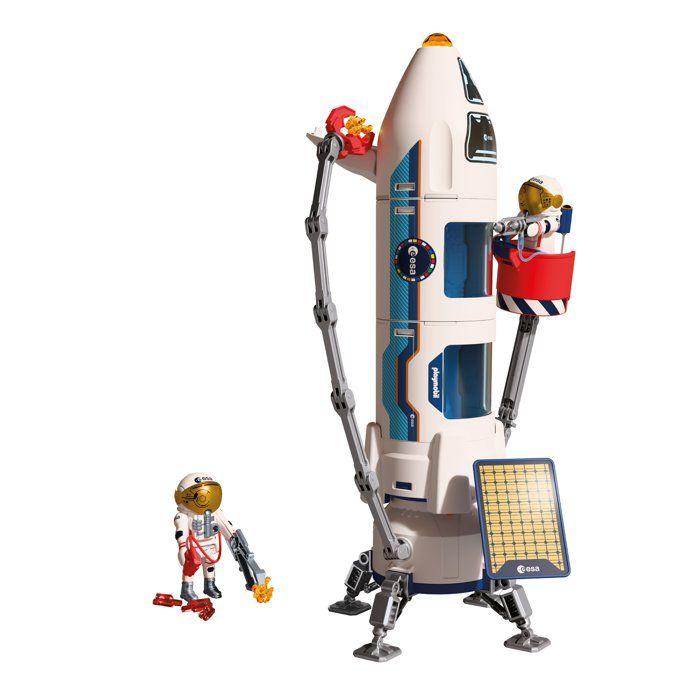 PLAYMOBIL 72011 Fusée d'exploration sur Mars de l'ESA, L'espace, 71 pièces, dès 4 ans