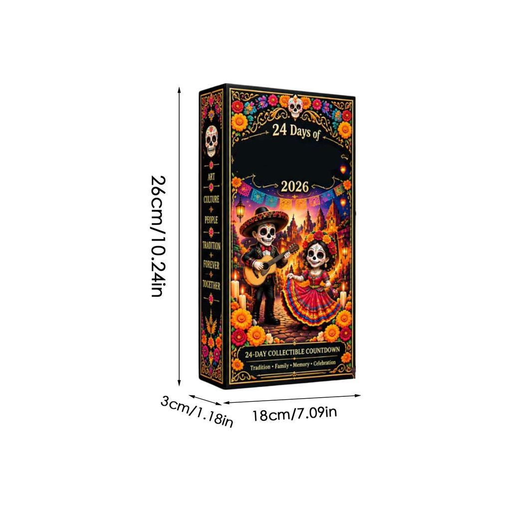 -Tage Countdown-Kalender 2D Acryl für täglichen Countdown und Wohnungsdekoration