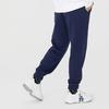 New MLB Knitted Sweatpants Unisex Navy Blue 3APTI0126-50NYD