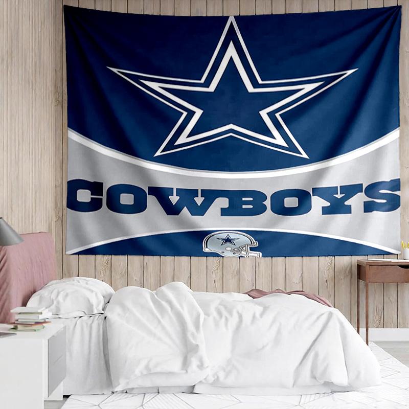 Dallas Cowboys Tapestry for Bedroom Aesthetic Classroom Tapestries Wall Hanging for Living Room Dorm Office,Ideal Creative Gift